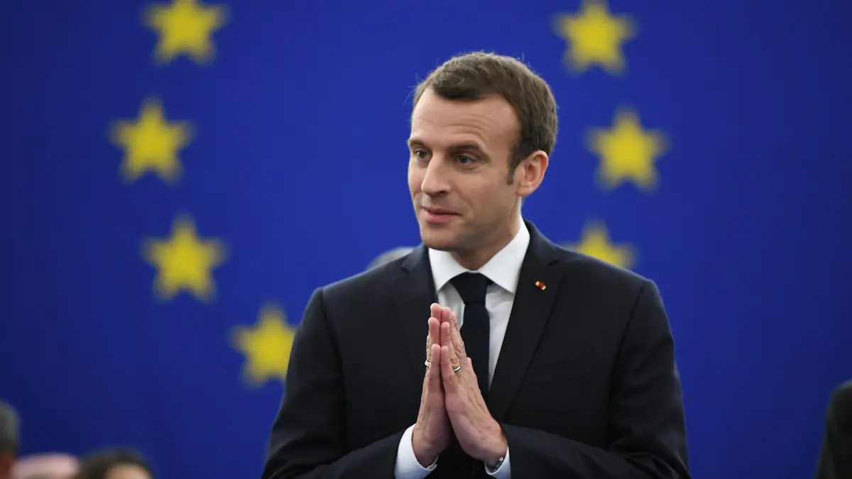 Il presidente della Repubblica francese Emmanuel Macron - Foto Ansa © www.giornaledibrescia.it