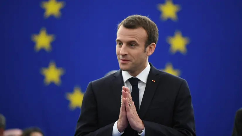 Il presidente della Repubblica francese Emmanuel Macron - Foto Ansa © www.giornaledibrescia.it