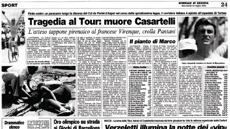 La pagina del 18 luglio 1995