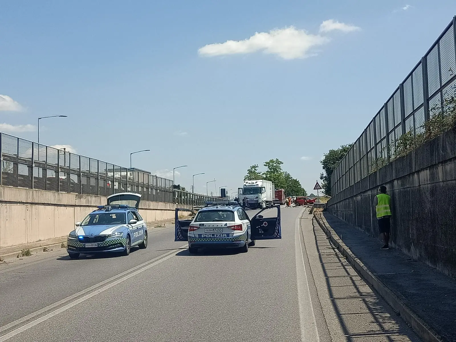 L'incidente a Montichiari