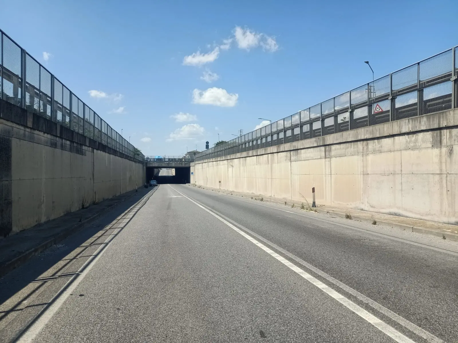 L'incidente a Montichiari