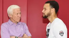 Bob McKillop e Stephen Curry - Foto dalla pagina Instagram di Jice.jpeg