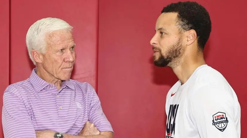 Bob McKillop e Stephen Curry - Foto dalla pagina Instagram di Jice.jpeg