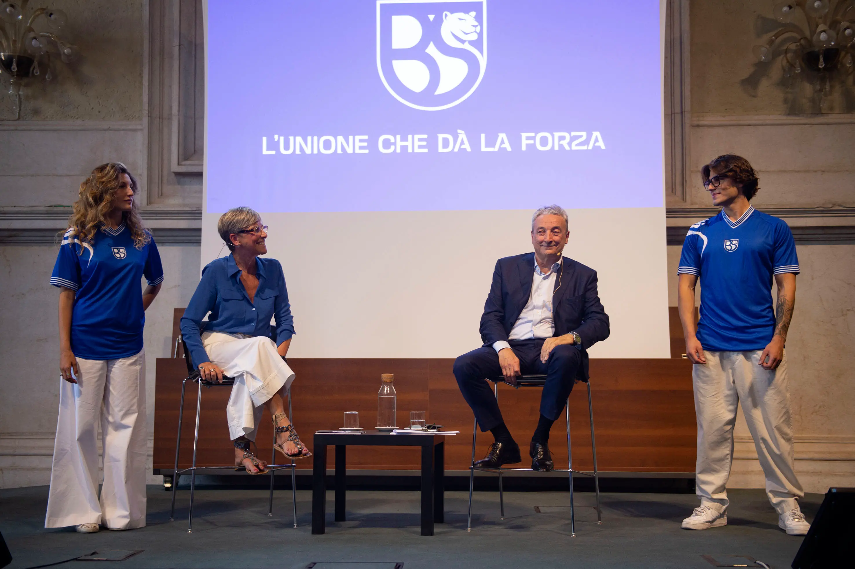 Union Brescia, la presentazione in Loggia