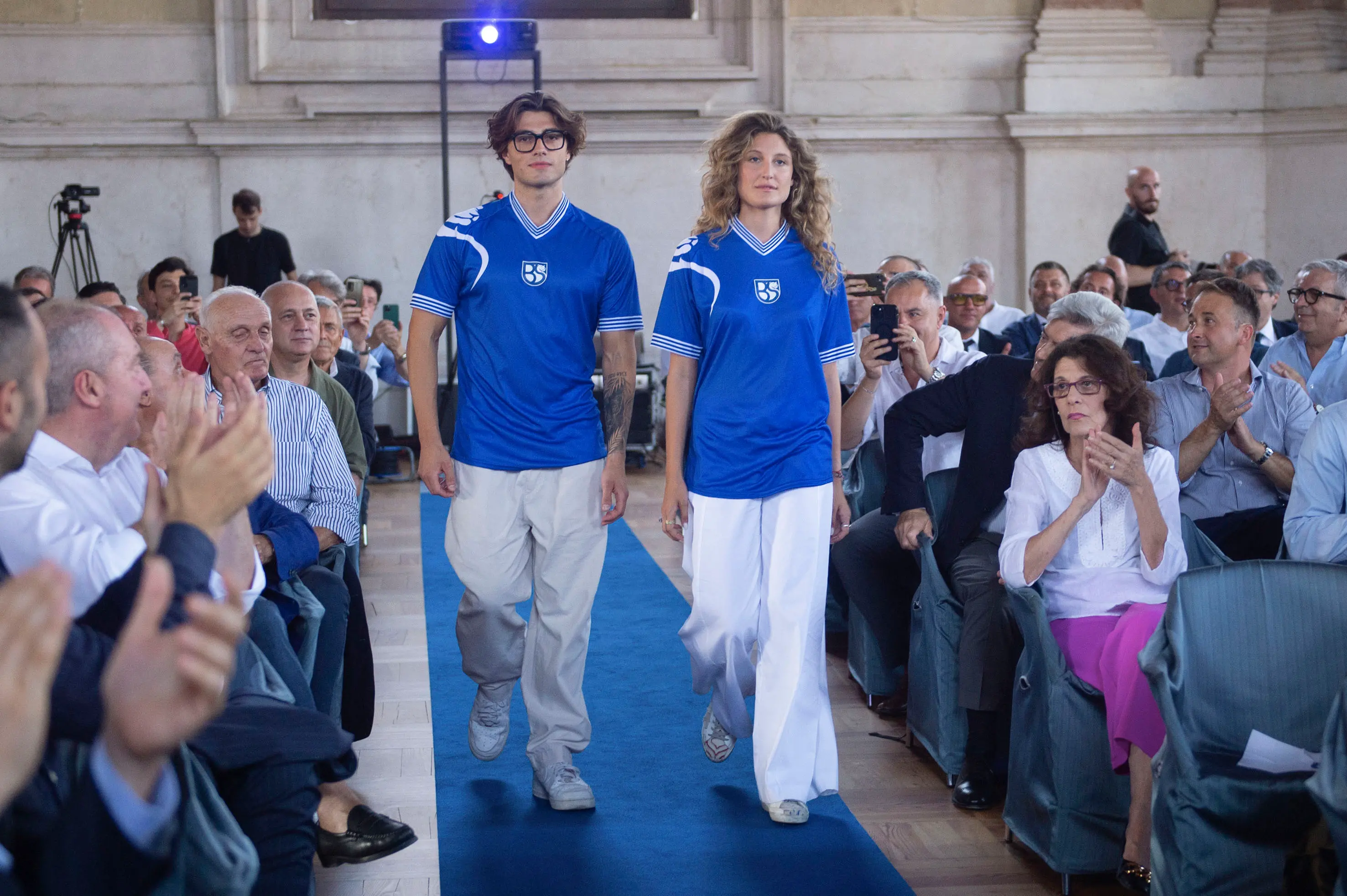 Union Brescia, la presentazione in Loggia