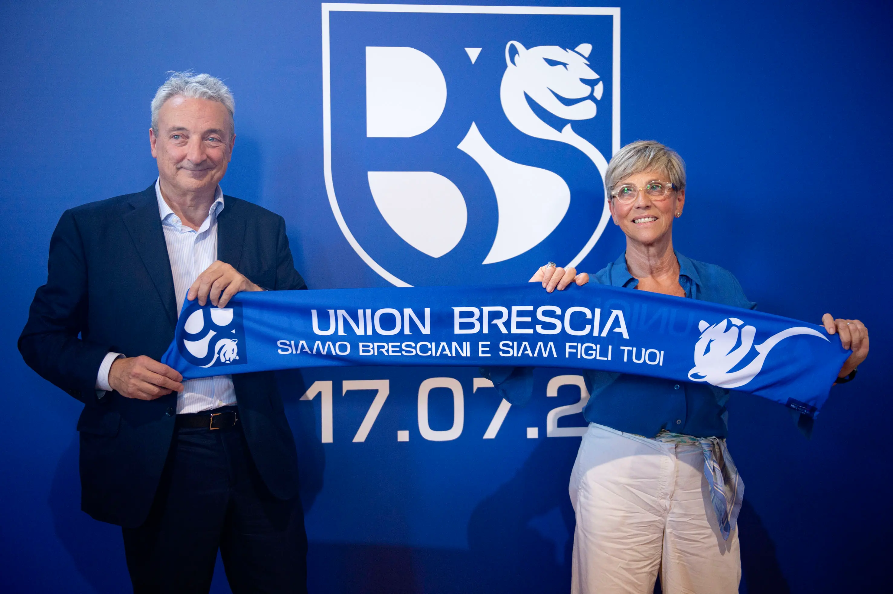 Union Brescia, la presentazione in Loggia