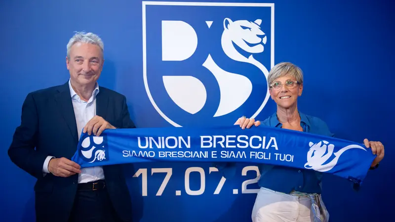 Union Brescia, la presentazione in Loggia