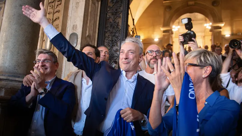 L'affetto dei tifosi per Giuseppe Pasini