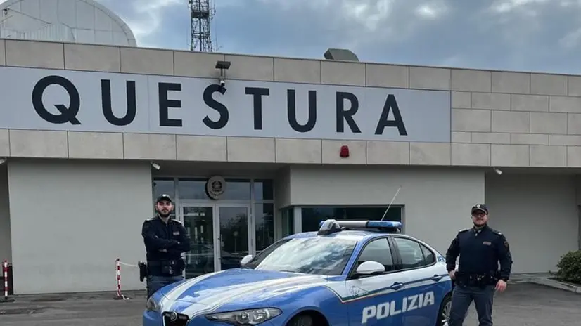 Questura di Trento, patuglia Polizia di Stato Trento. Foto/Questura Trento.