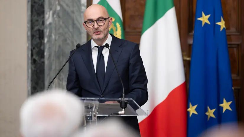 Fabio Pinelli, Vice Presidente del Consiglio Superiore della Magistratura, in occasione dell'incontro del Presidente della Repubblica con i Magistrati ordinari in tirocinio nominati con D.M. 15/04/2024 e D.M. 22/10/2024 (foto di Francesco Ammendola - Ufficio per la Stampa e la Comunicazione della Presidenza della Repubblica)