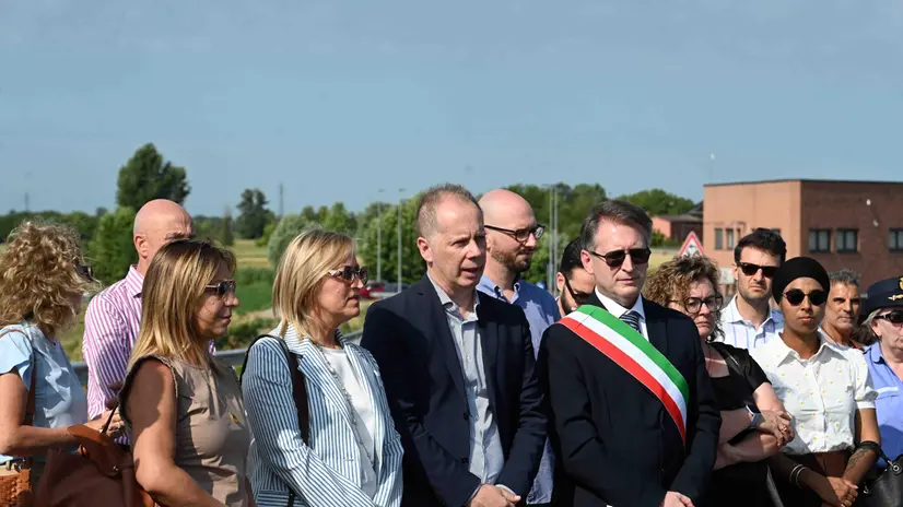 L'inaugurazione a Bagnolo Mella della variante