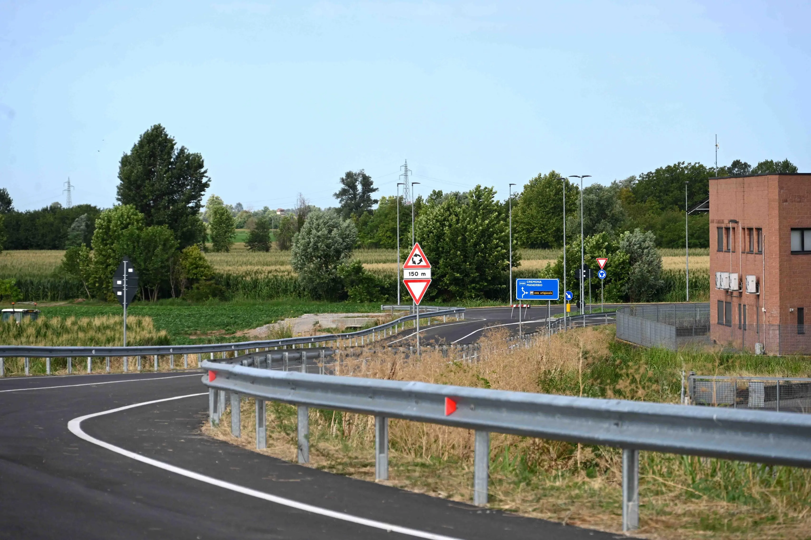 L'inaugurazione a Bagnolo Mella della variante