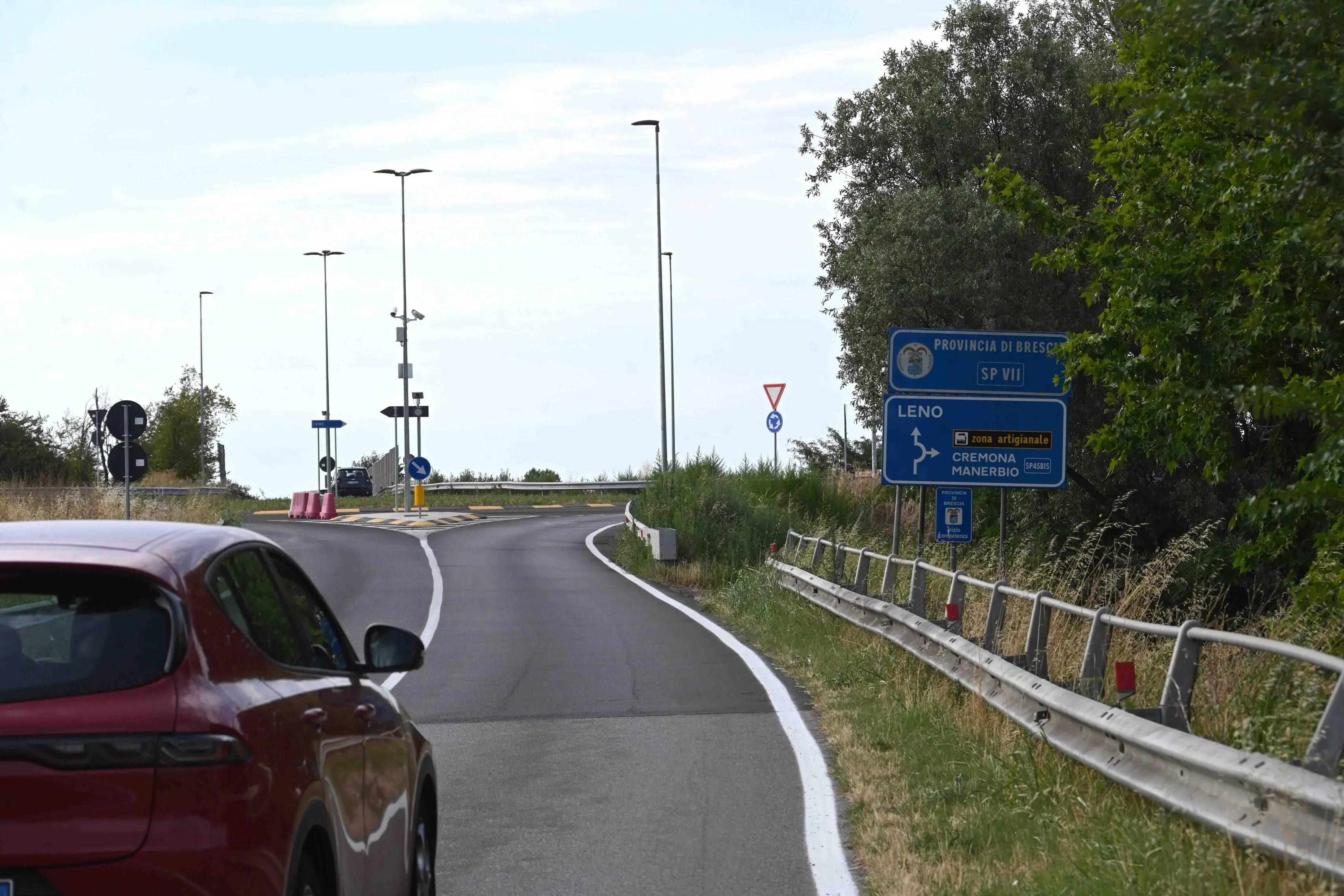 L'inaugurazione a Bagnolo Mella della variante
