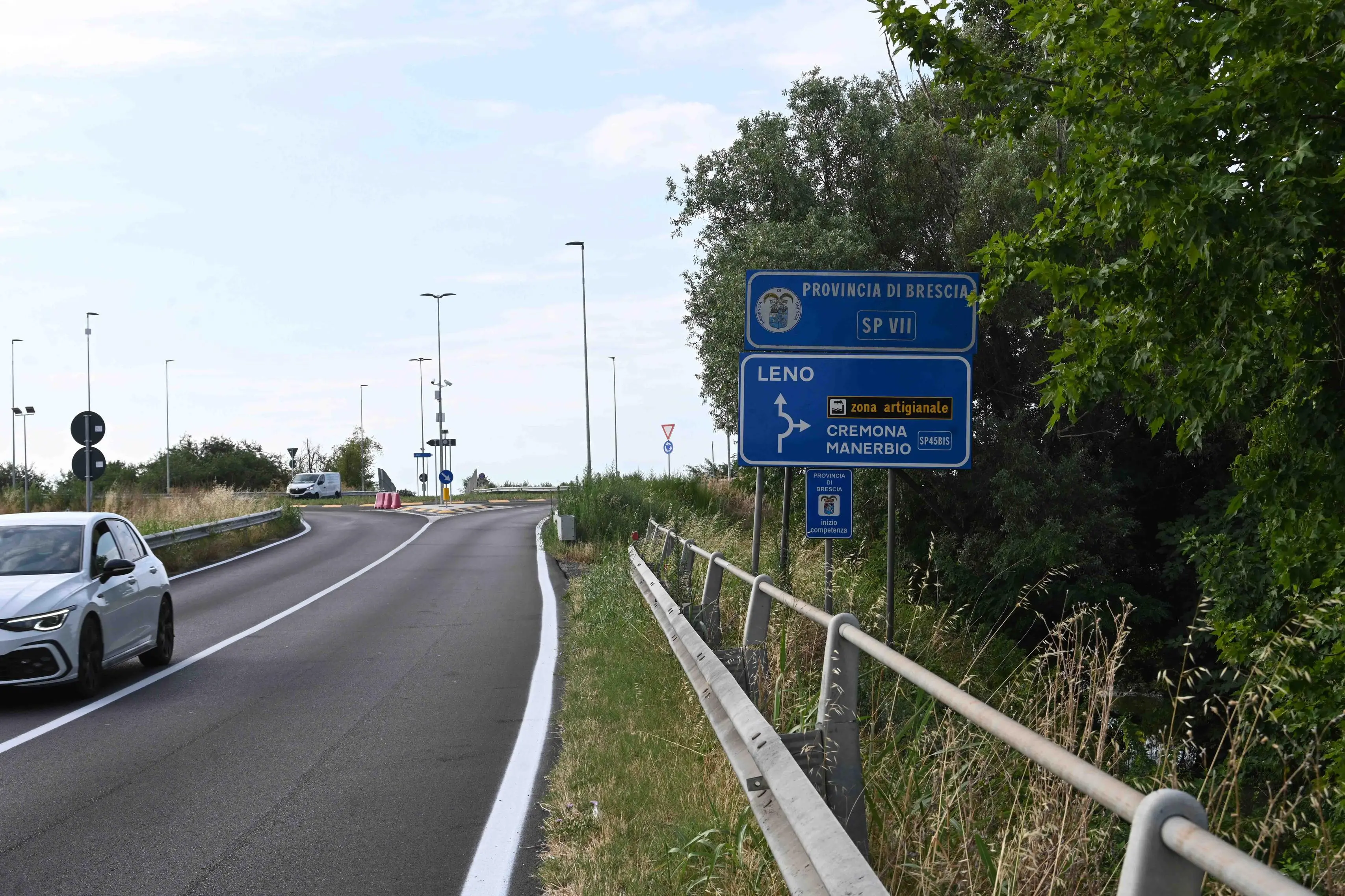 L'inaugurazione a Bagnolo Mella della variante