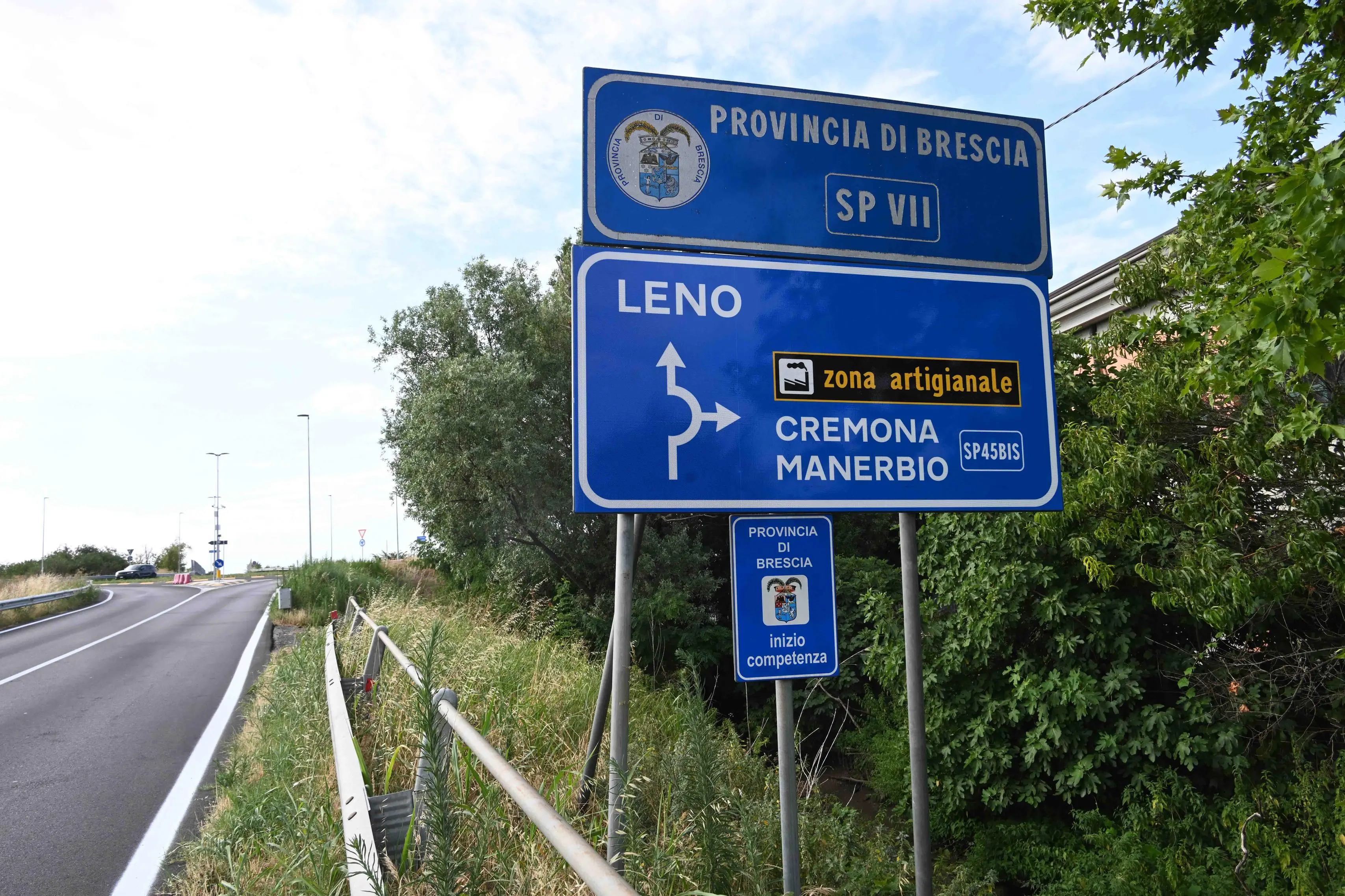 L'inaugurazione a Bagnolo Mella della variante