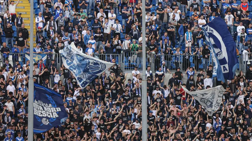 Curva piena: si spera di rivederla presto così al Rigamonti - New Reporter Nicoli © www.giornaledibrescia.it