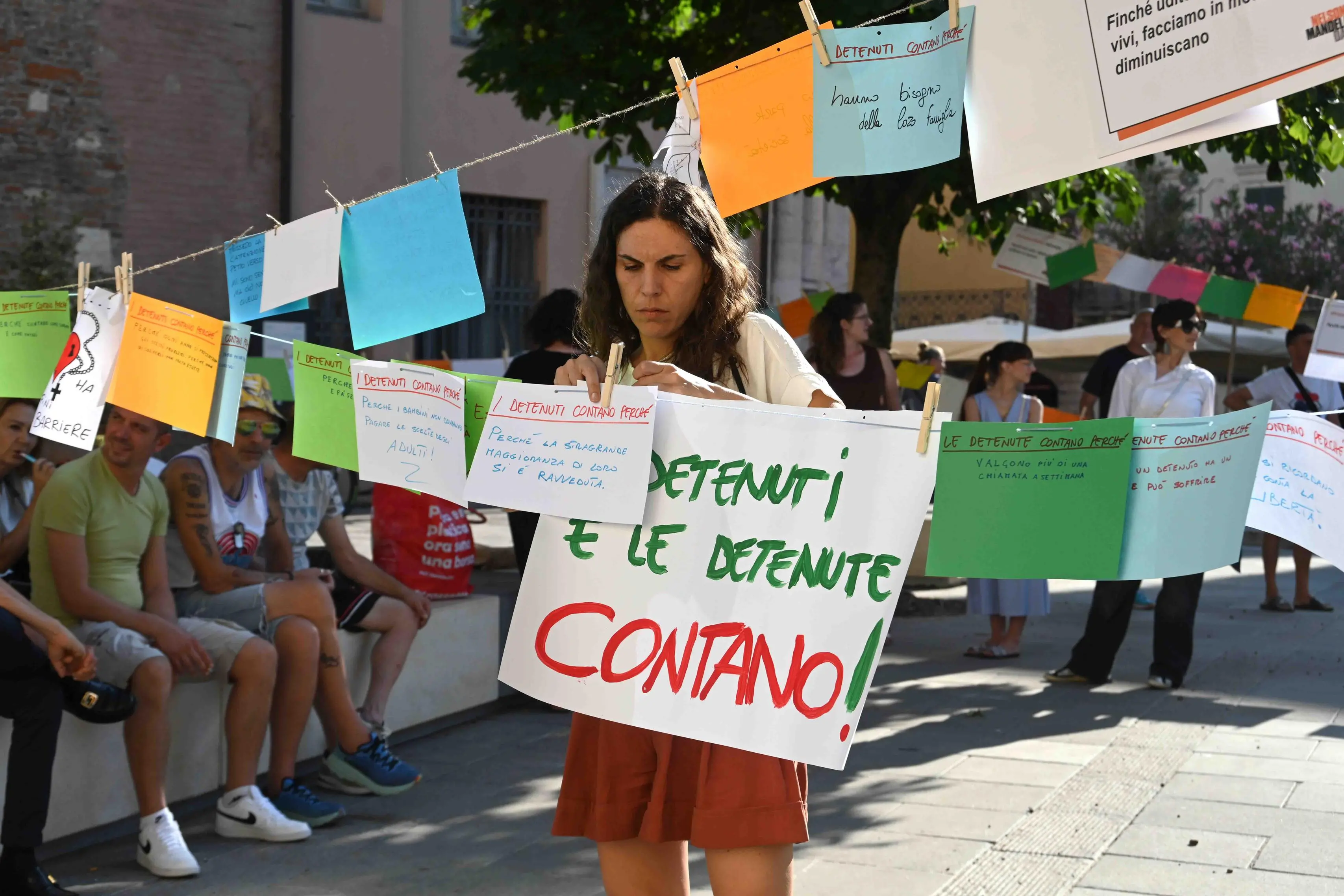 La manifestazione per il «Mandela’s rule day»