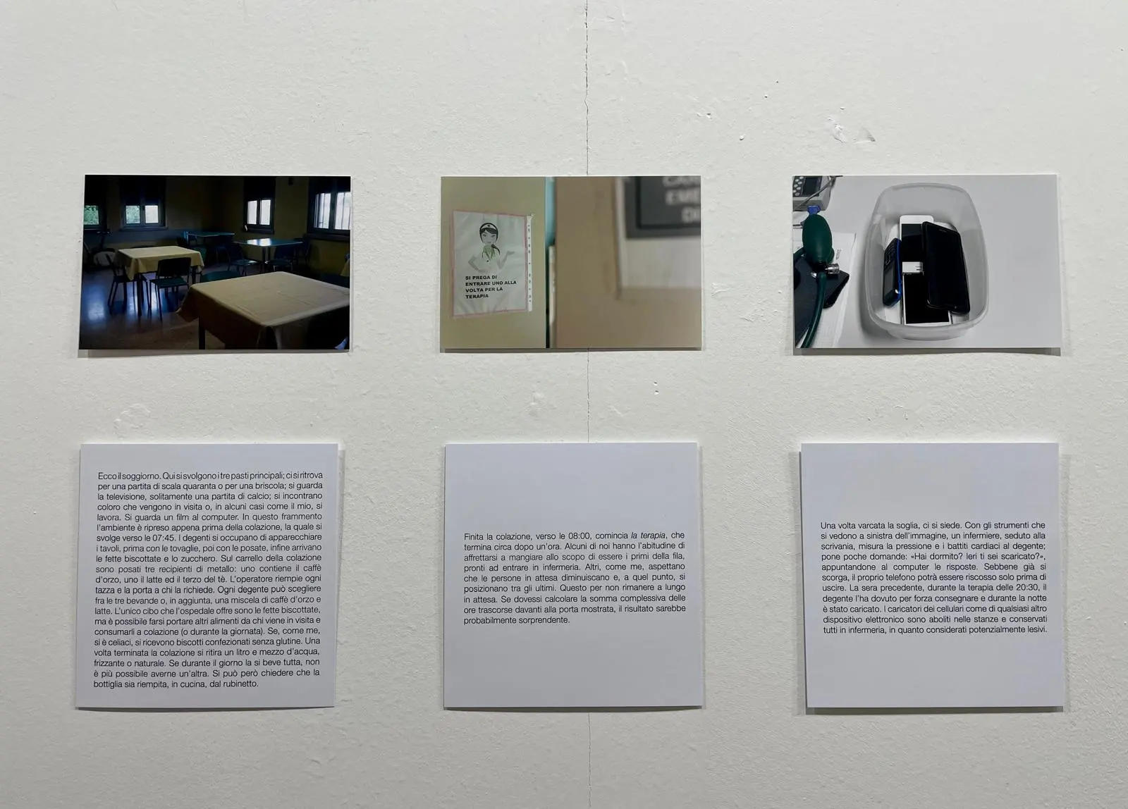 L'inaugurazione della mostra fotografica di Camilla India Viadana