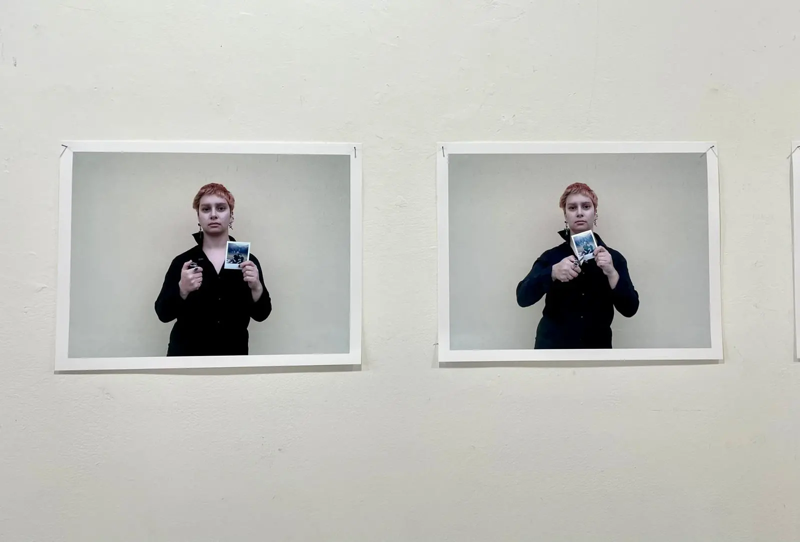 L'inaugurazione della mostra fotografica di Camilla India Viadana