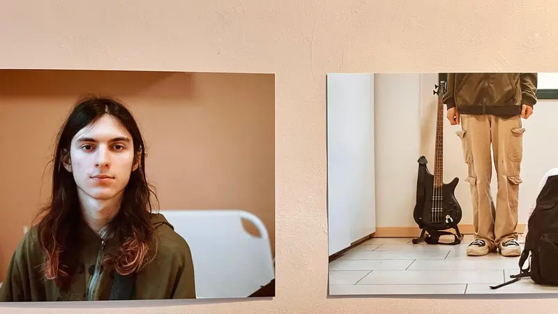 L'inaugurazione della mostra fotografica di Camilla India Viadana