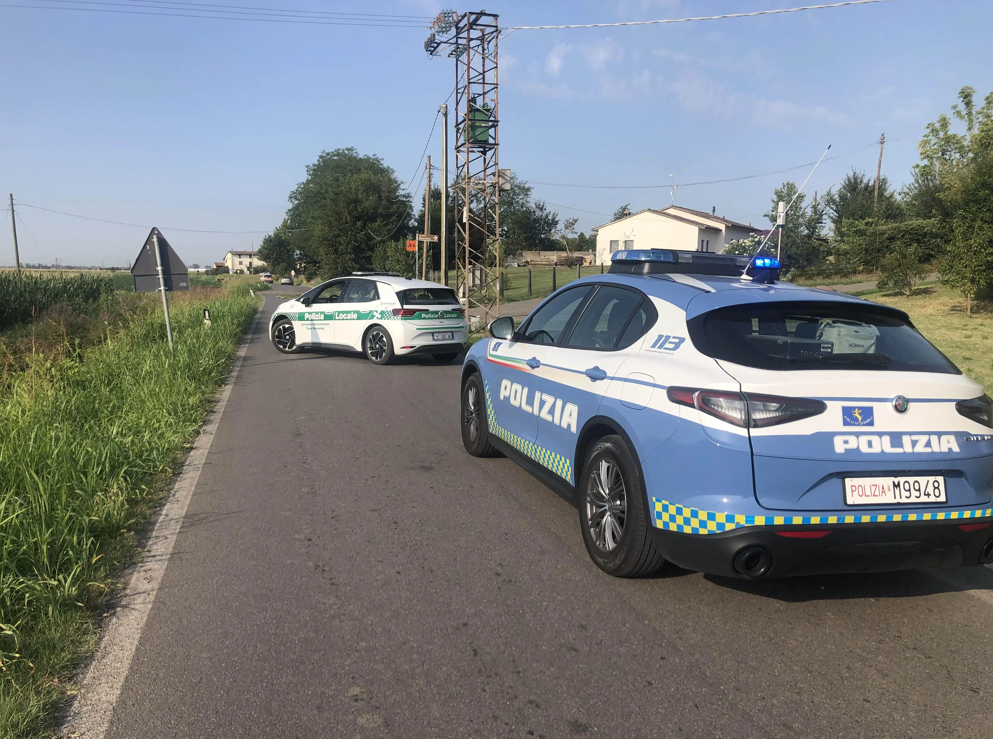I rilievi dell'incidente mortale a Poncarale