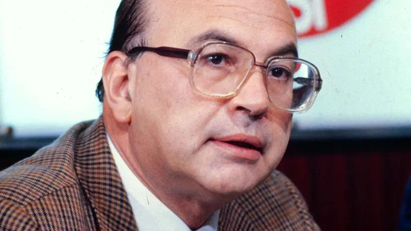 Bettino Craxi quando era segretario del Psi