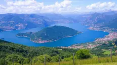 La vista sul lago di Iseo - © www.giornaledibrescia.it