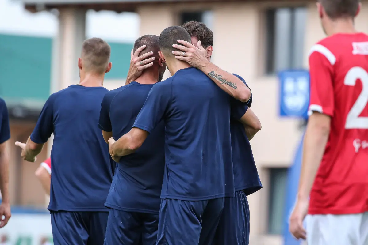 Union Brescia, gli scatti dell'amichevole con la Nuova Camunia
