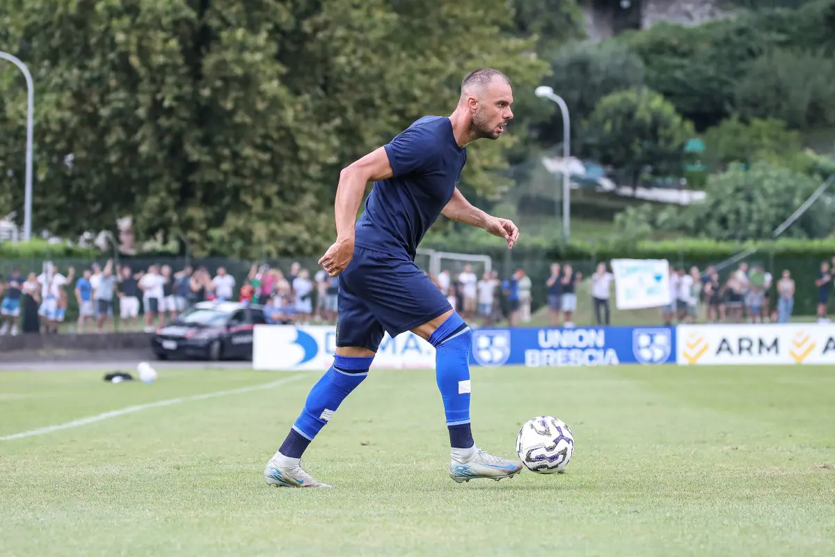 Union Brescia, gli scatti dell'amichevole con la Nuova Camunia