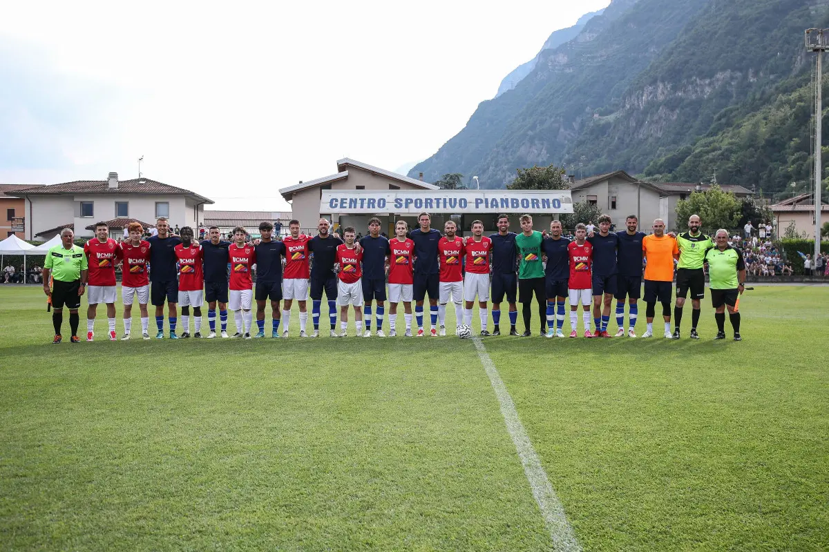 Union Brescia, gli scatti dell'amichevole con la Nuova Camunia