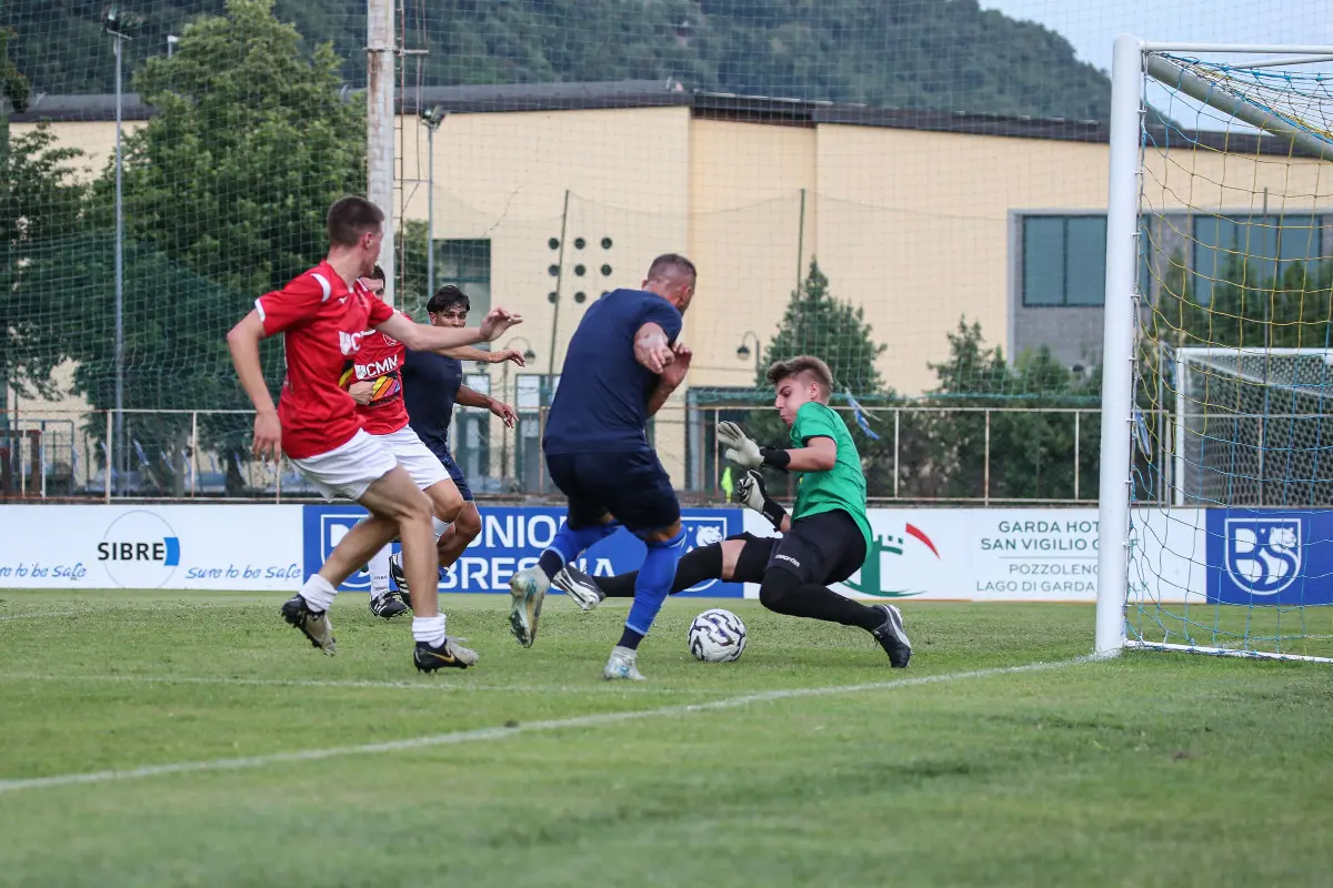 Union Brescia, gli scatti dell'amichevole con la Nuova Camunia