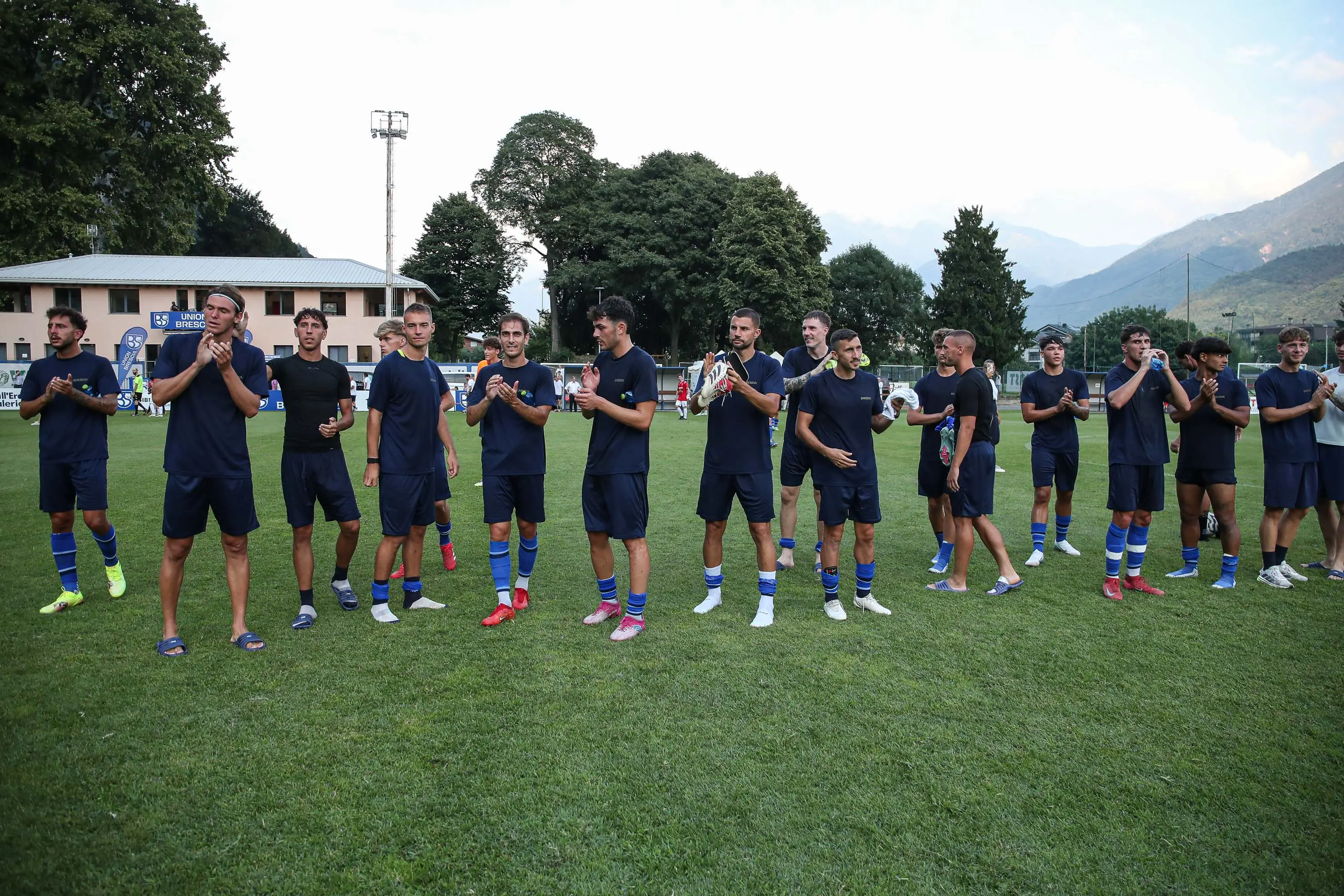 Union Brescia, gli scatti dell'amichevole con la Nuova Camunia