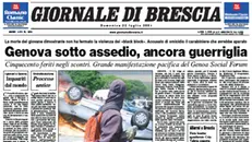 La pagina del 21 luglio 2001