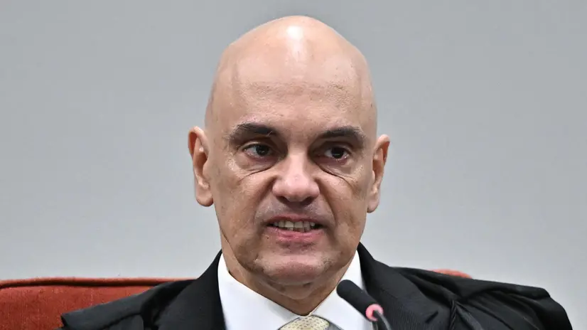 epa12168136 Rapporteur judge of the case at the Supreme Court of Brazil, Alexandre de Moraes, participates in the second interrogation session before the Supreme Court in Brasilia, Brazil, 10 June 2025. Admiral Almir Garnier, former commander of the Brazilian Navy, denied before the Supreme Court that in late 2022 he placed his troops 'at the disposal' of former President Jair Bolsonaro in support of alleged coup plots. EPA/Andre Borges