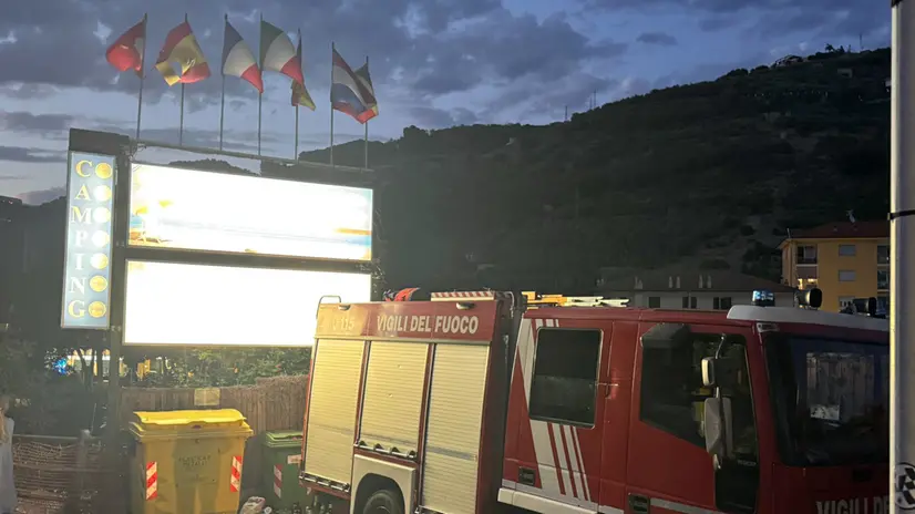 Le ricerche del piccolo di 5 anni scomparso da un camping a Ventimiglia. Crediti ANSA
