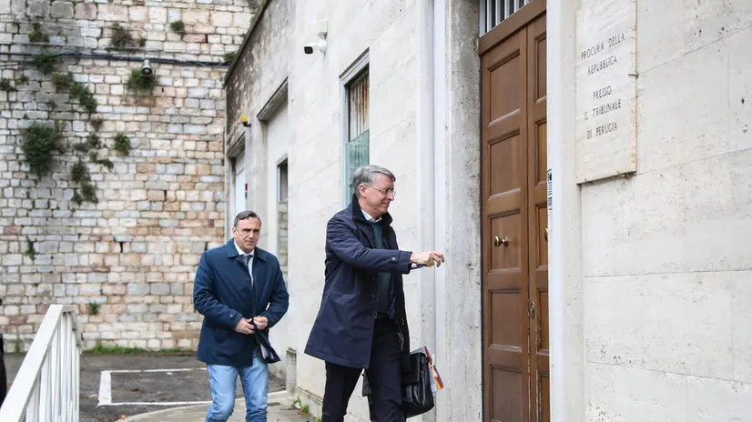 Raffaele Canctone arrivo in Procura