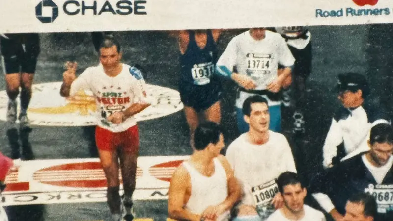 Giuseppe Zecchi nel 1997 a New York