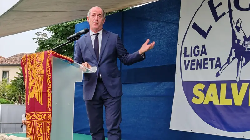 Il leghista Luca Zaia - Francesco Dalla Pozza