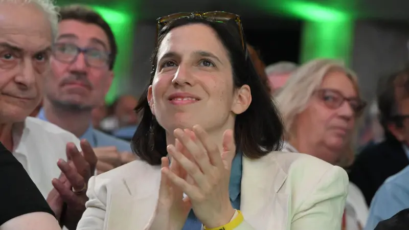 La segretaria del Pd Elly Schlein - Foto Ansa/Maurizio Brambatti