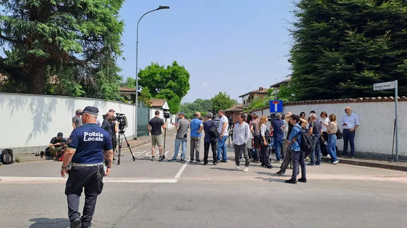Villetta dell'omicidio di Chiara Poggi via Pascoli a Garlasco