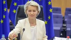 La presidente della commisione Europea Ursula von der Leyen - Epa/Olivier Matthys