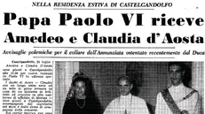 La pagina del 25 luglio 1964