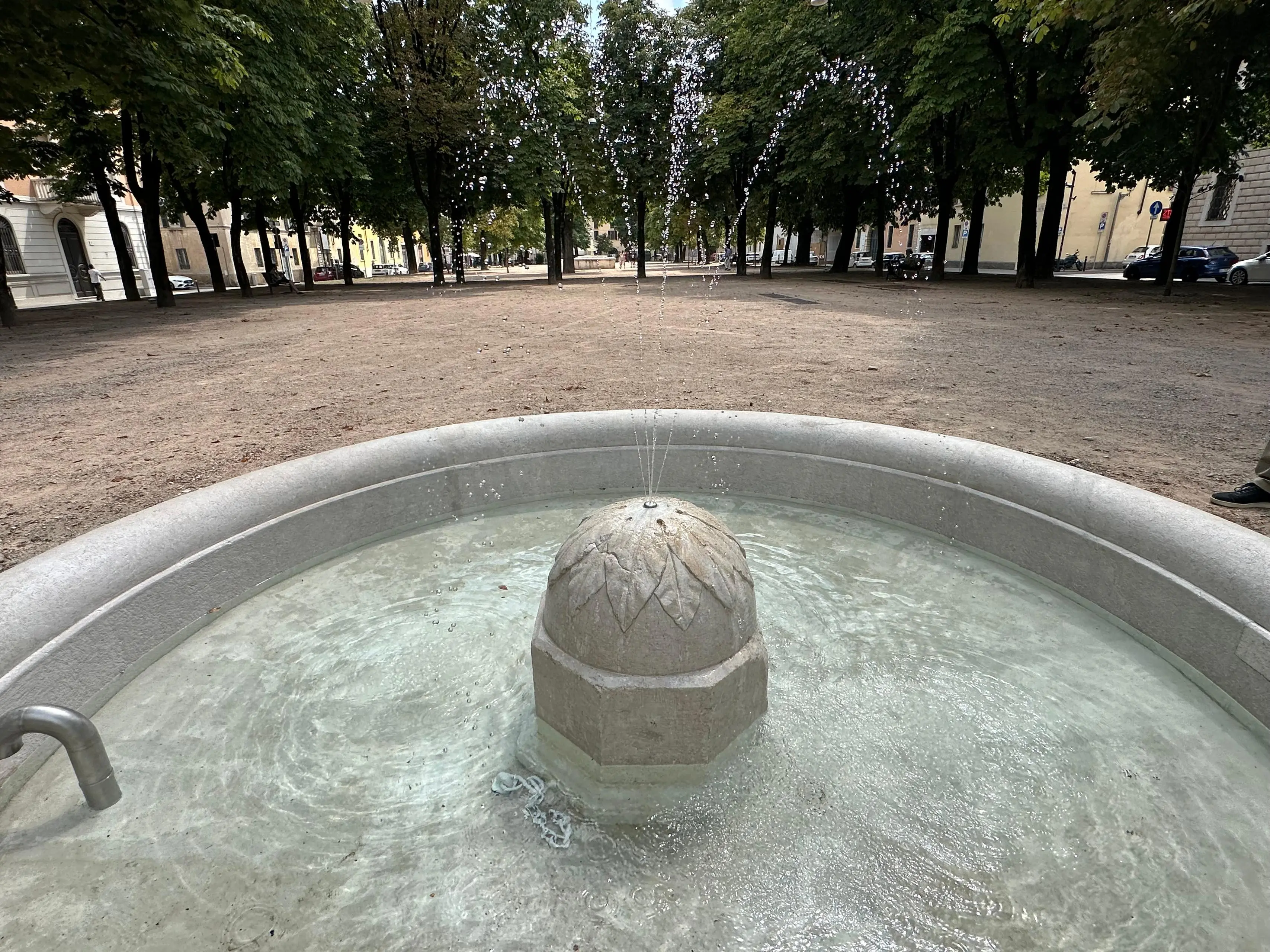Le fontane restaurate a Brescia