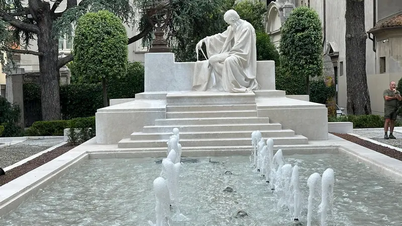 Le fontane restaurate a Brescia