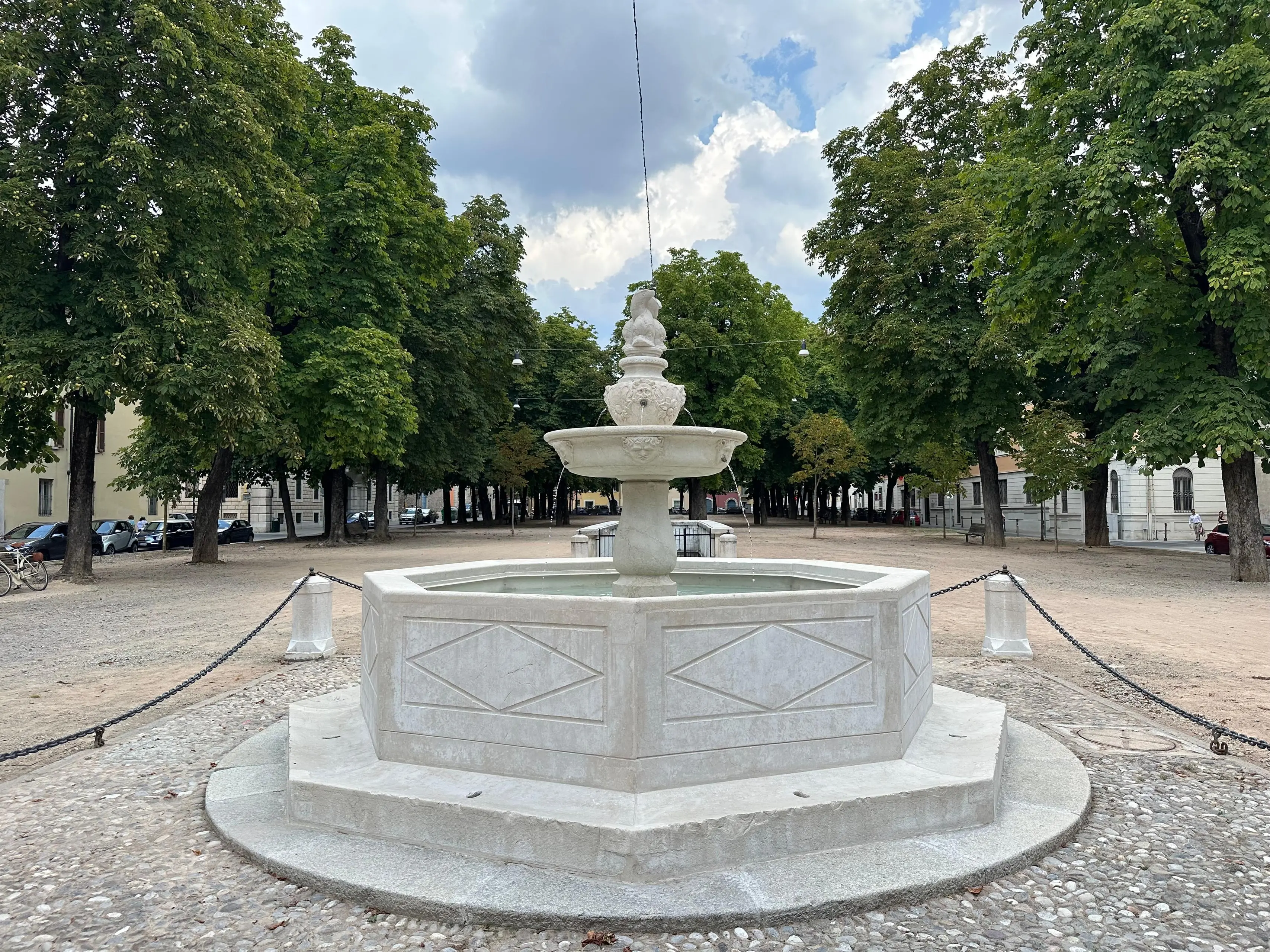 Le fontane restaurate a Brescia