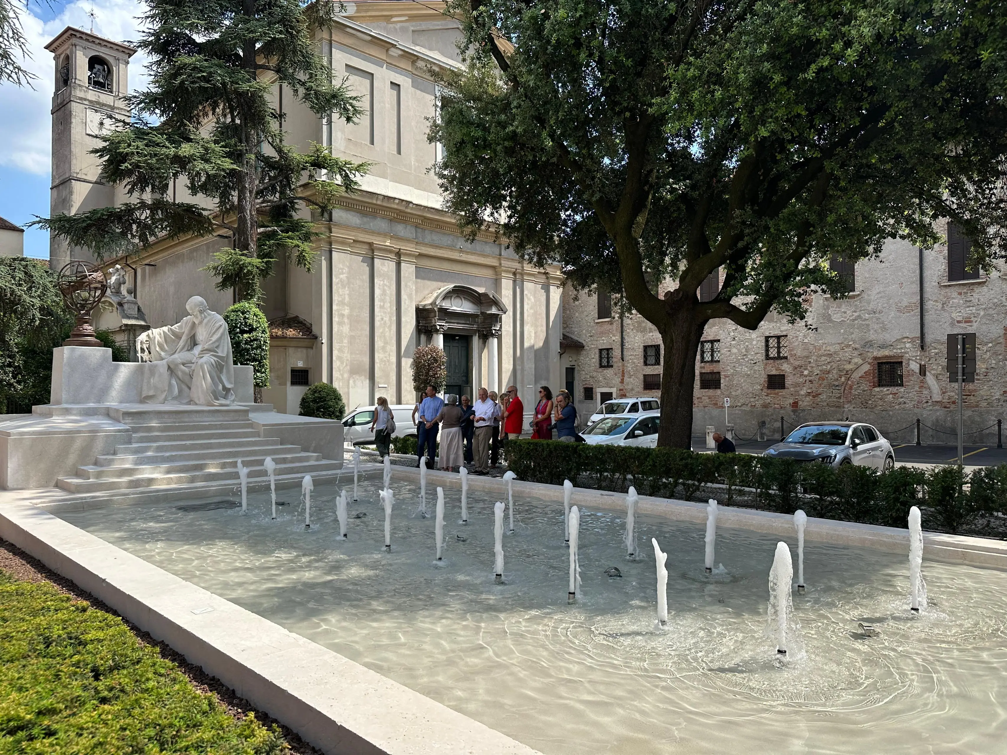 Le fontane restaurate a Brescia