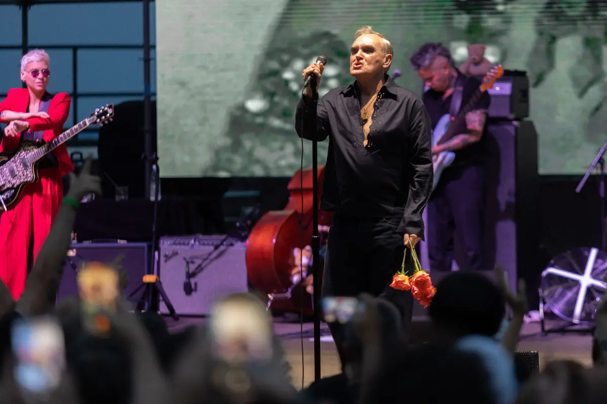 Morrissey, il concerto al Vittoriale