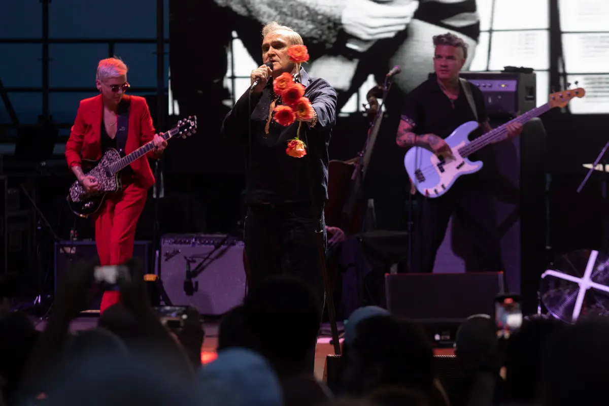 Morrissey, il concerto al Vittoriale