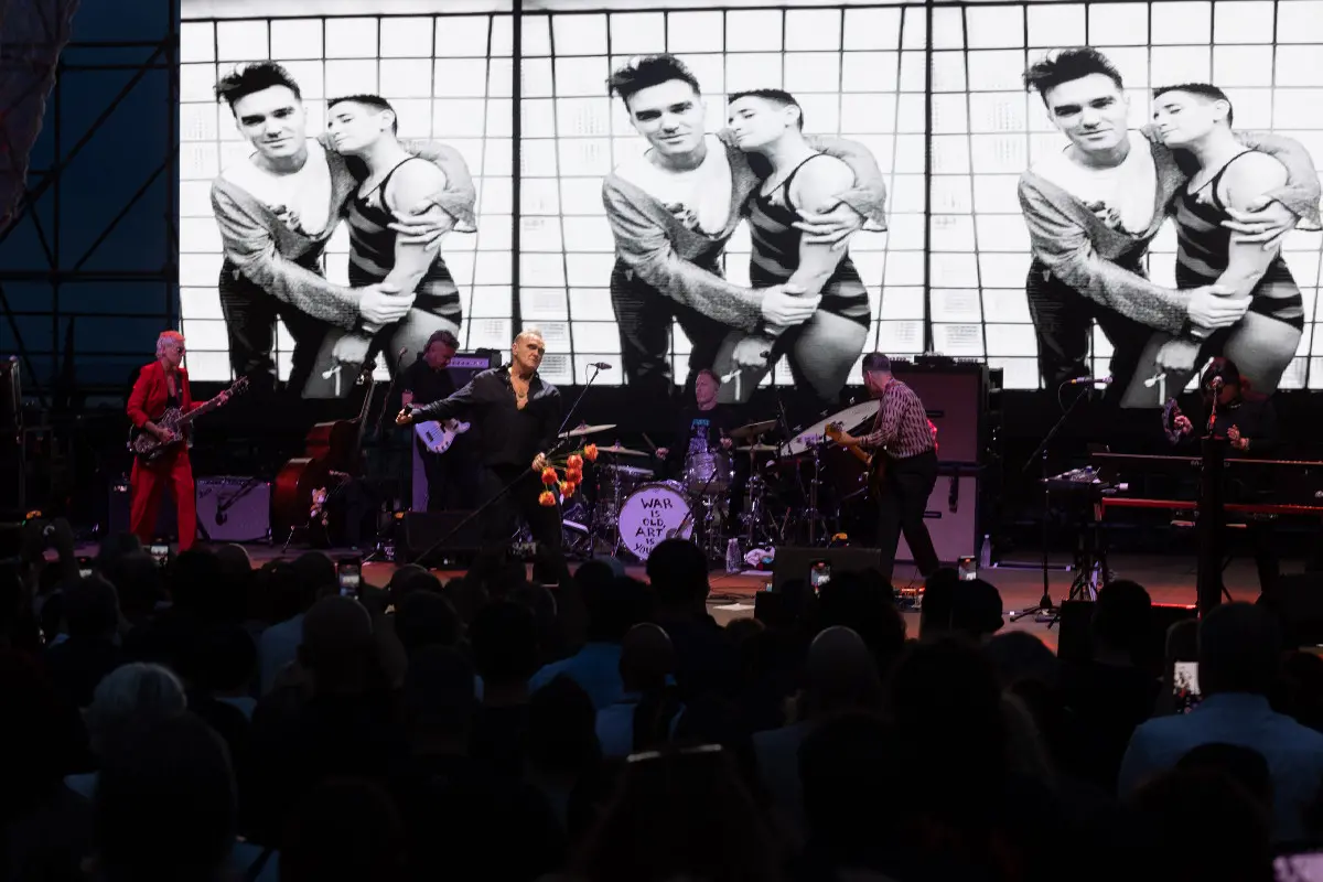 Morrissey, il concerto al Vittoriale