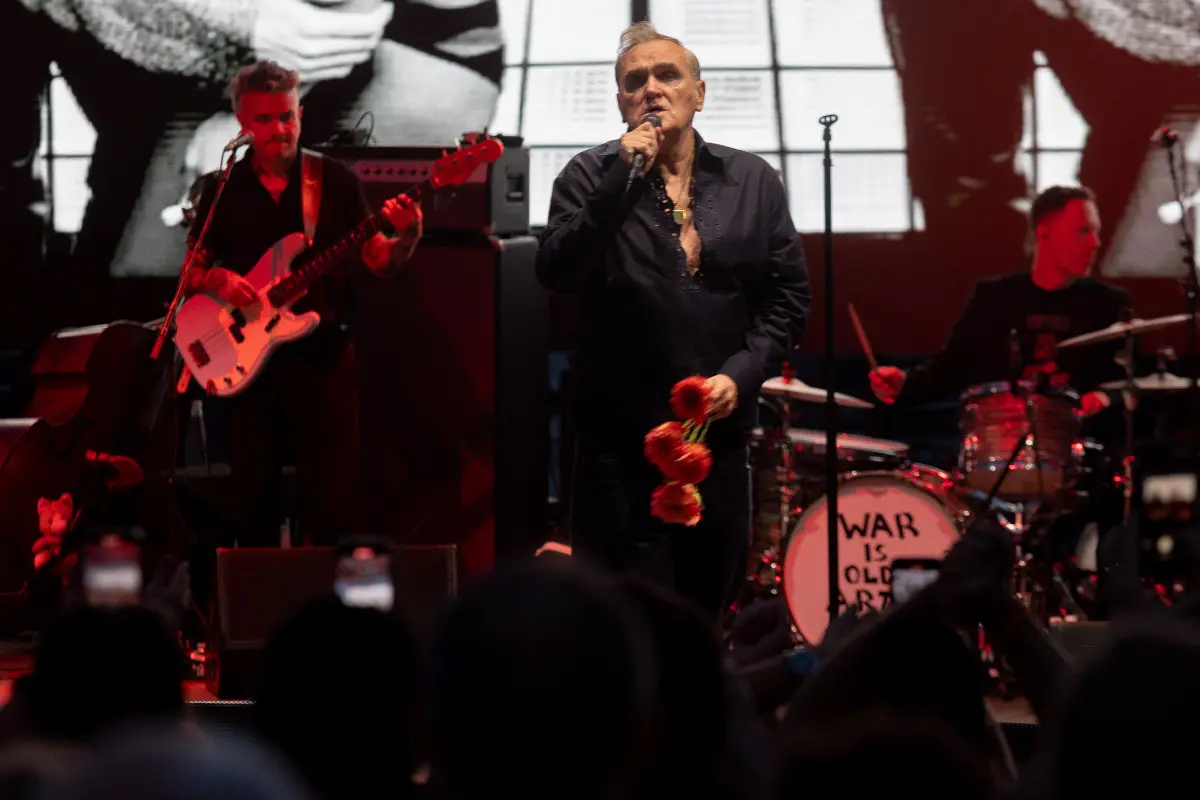 Morrissey, il concerto al Vittoriale